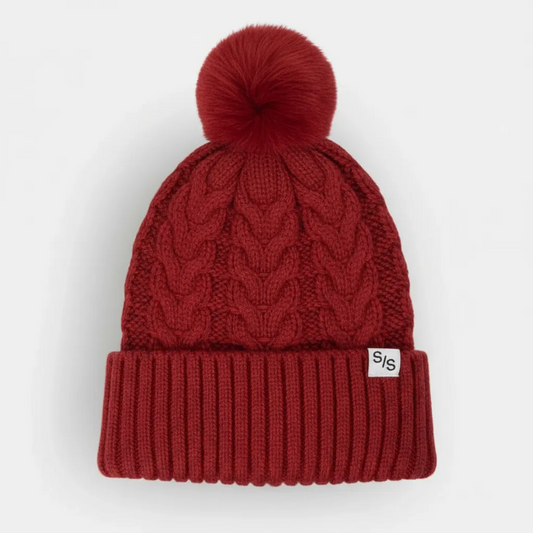 Skinliy Silk Pom | Punainen