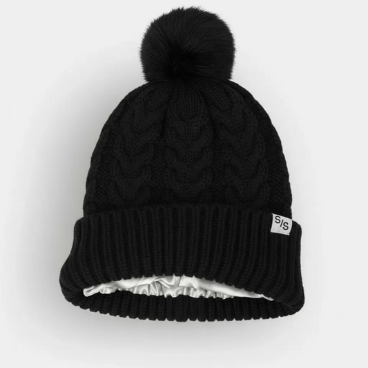 Skinliy Silk Pom | Musta